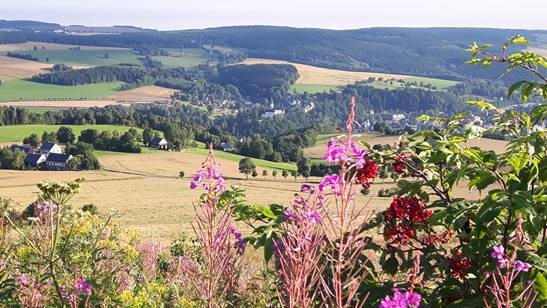 Neuhausen zum Erzgebirgskamm und zurück